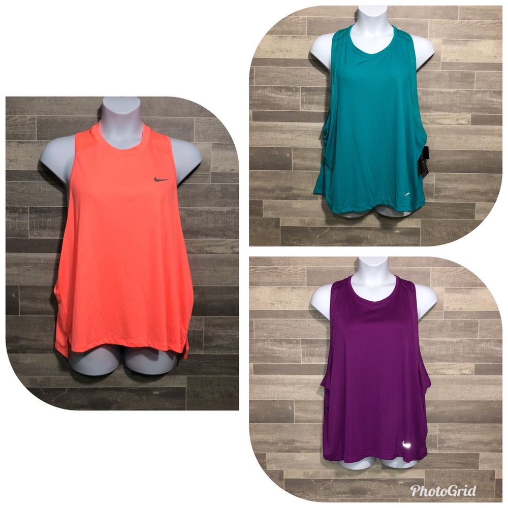 3 Nike Plus Size 3X Dri-Fit Work Out Tops